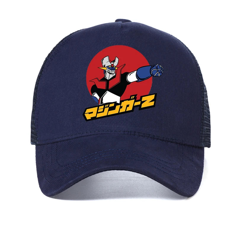 Mazinger z Anime Movie Robot Hat Men's Goldorak Baseball Cap