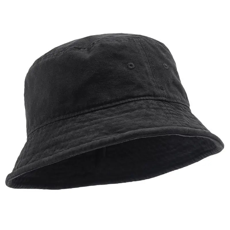 Casual Men Women Hip Hop Fisherman Hat Fishing Cap Washed Denim Fisherman Hat