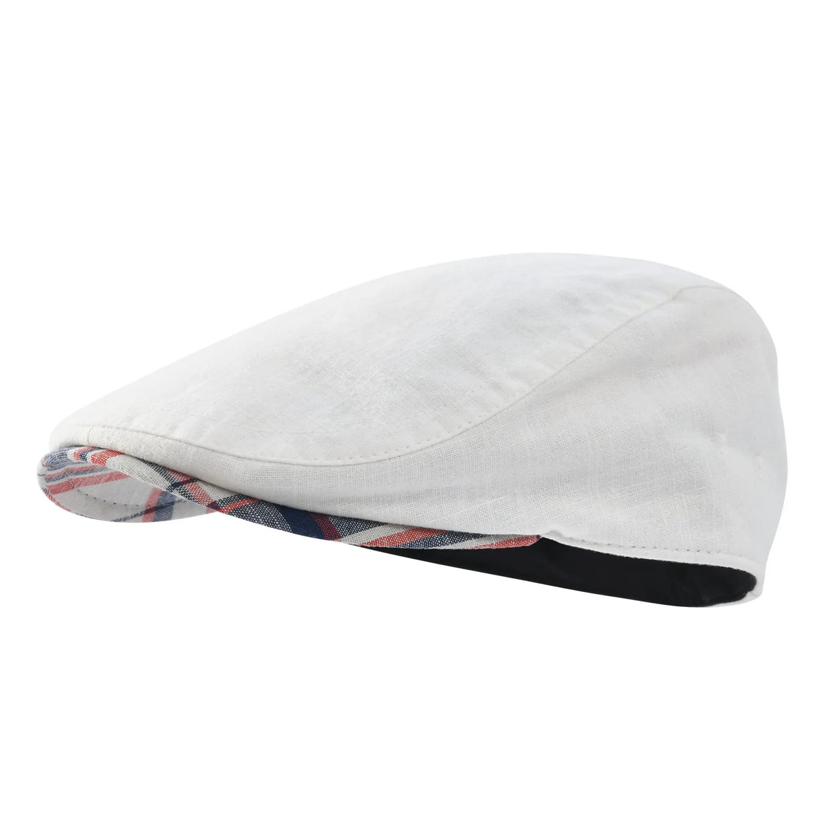 Men's 100% Linen Flat Ivy Gatsby Newsboy Hat