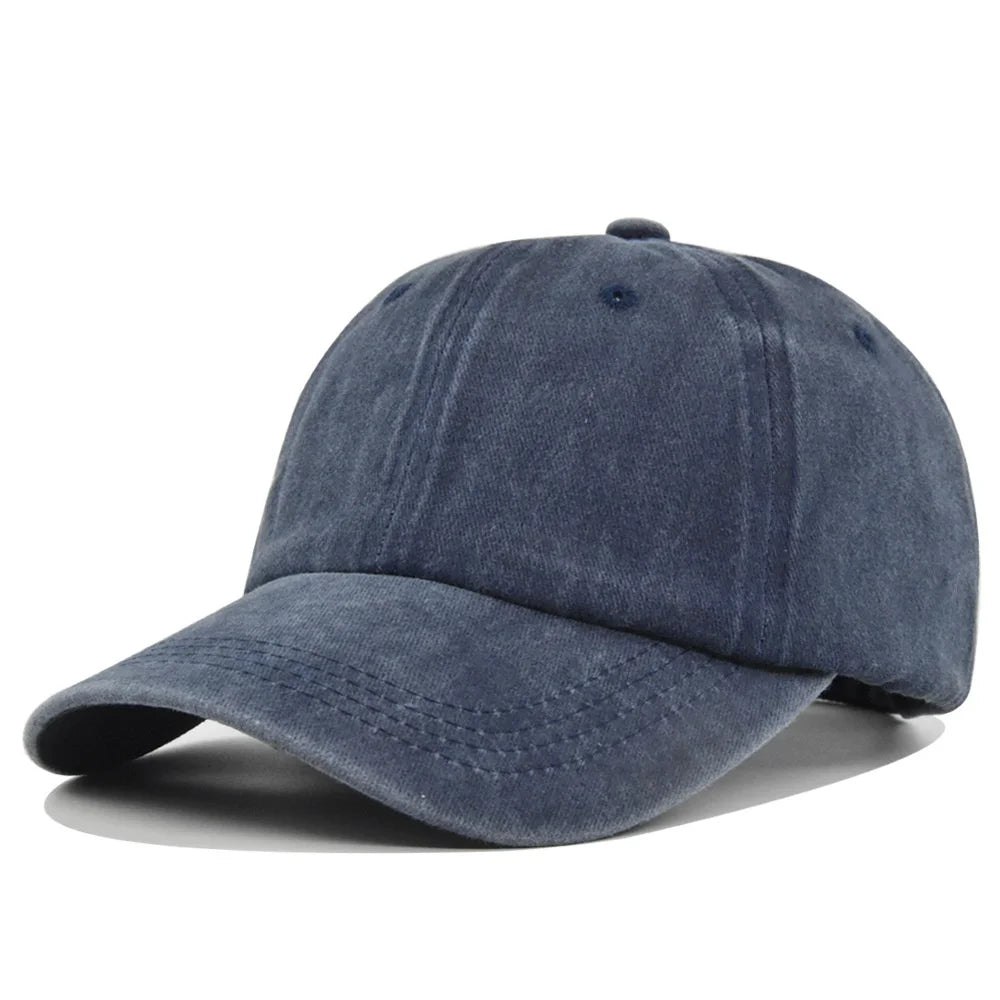 Unisex Baseball Cap Washed Hat Men Women