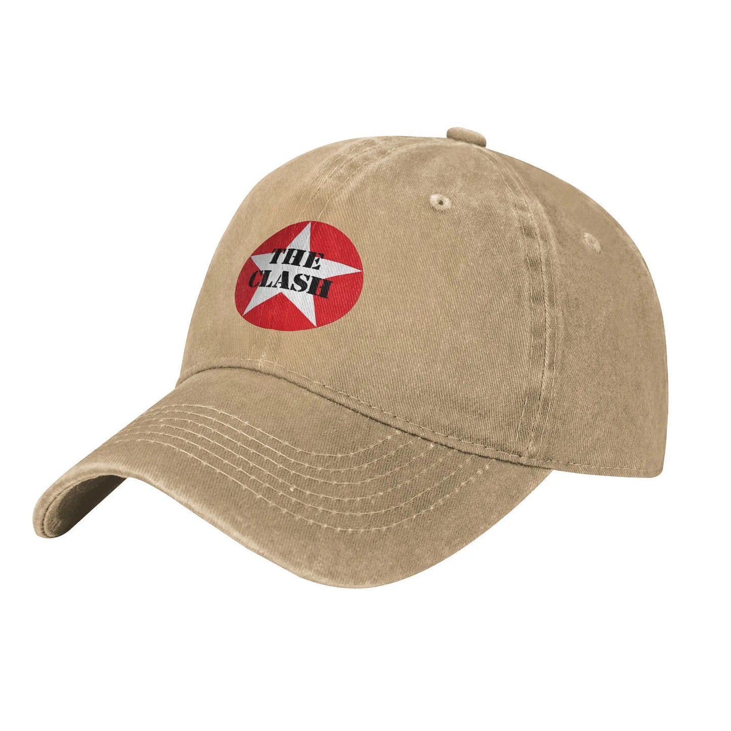 Leisure The Clash Punk Band  Golf Cap Unisex Trucker Hat  Outdoor Golf