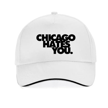 Rapper Chief Keef Chicago Hates You Same Style Print Baseball Cap