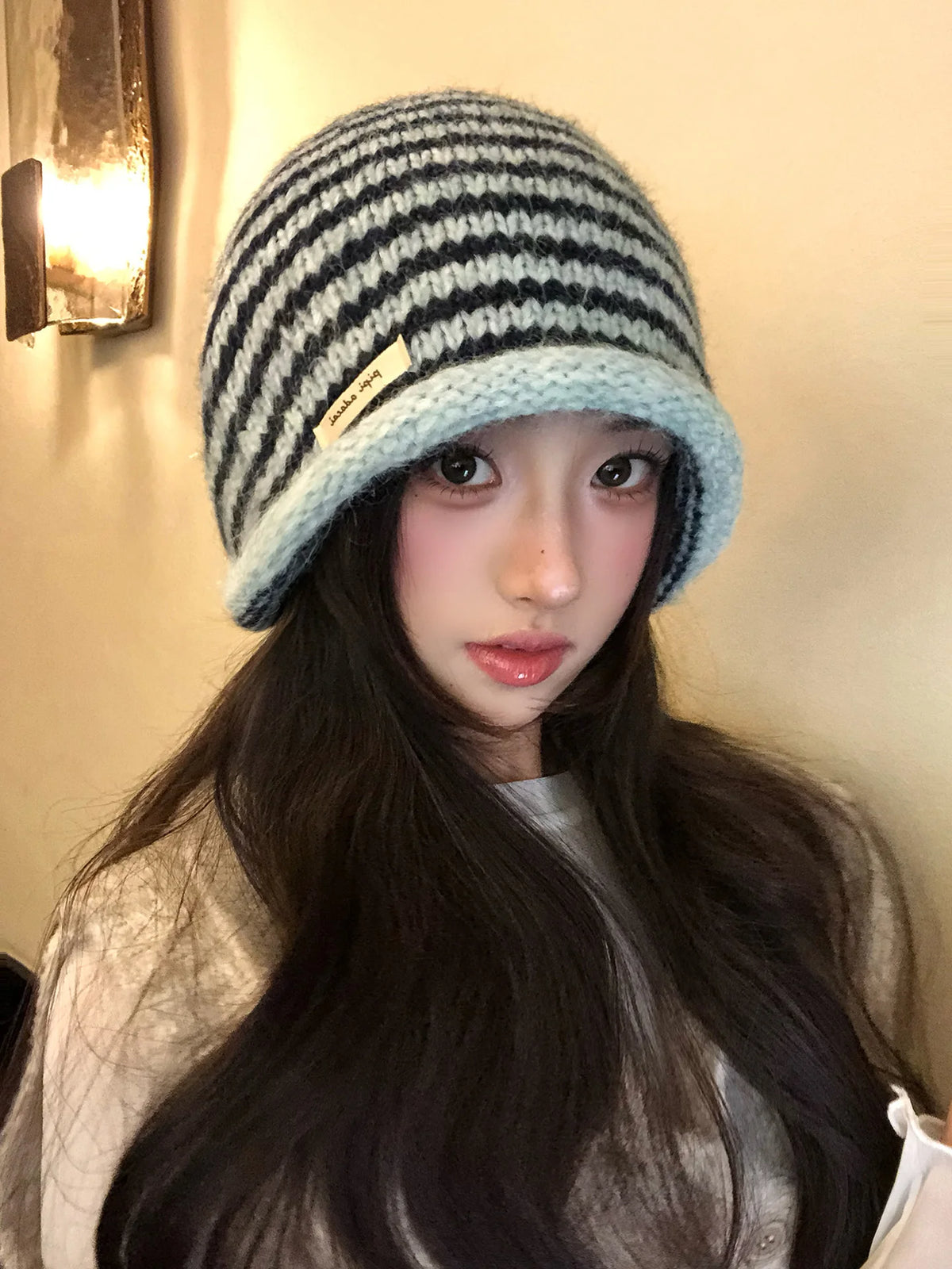 Winter Warm Large Circumference All-Match Ear Protection Woolen Hat