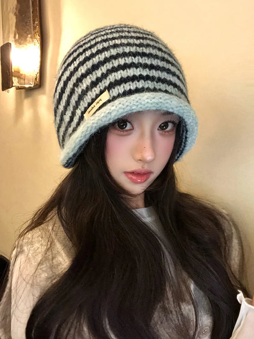 Winter Warm Large Circumference All-Match Ear Protection Woolen Hat