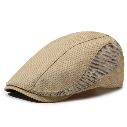 Summer Mesh Breathable Newsboy Caps