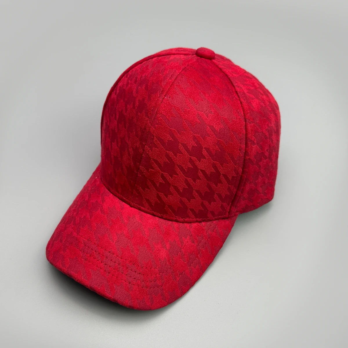Classical Retro Houndstooth Baseball Hats