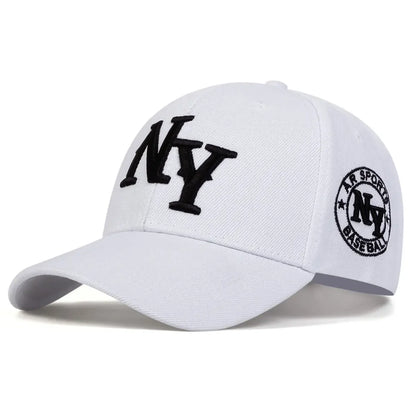 Unisex Letter Embroidery Baseball Caps Spring and Autumn