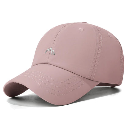Baseball Cap Solid Color Summer Sports For Women & Men