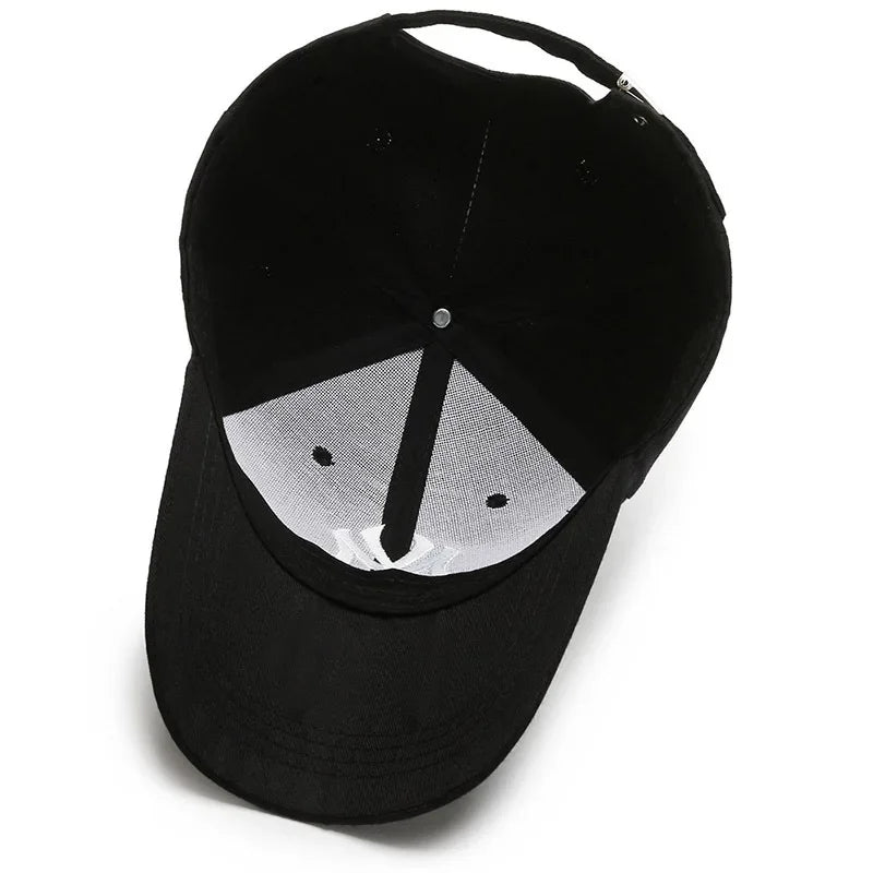 Embroidered Letter Hat Korean Version Versatile Fashion Hard Top Three Dimensional Hat