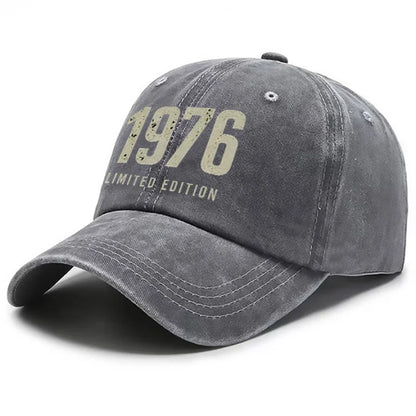 Retro Style 1976 Printed Baseball Cap