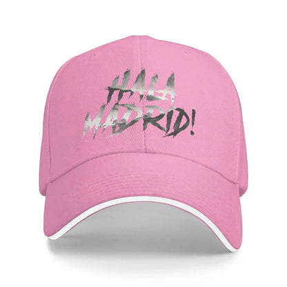 Hala Madrid Print Baseball Cap