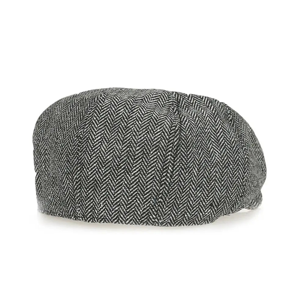 New Tweed Kids Beret Cap Vintage Style Cute Retro Newsboy Hat