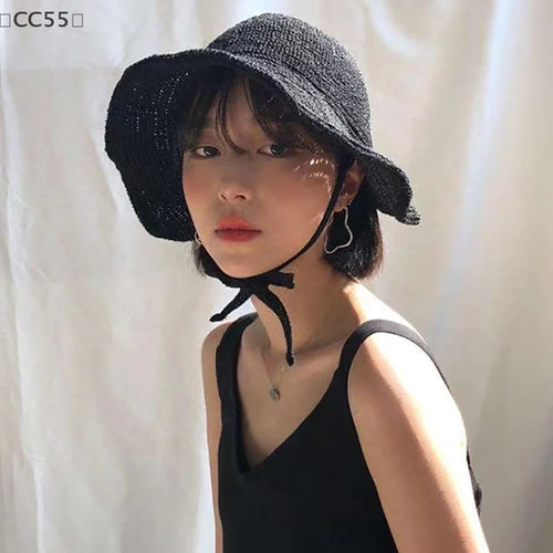 Linen Straw Regency Bonnets Hats For Women Sun Hats