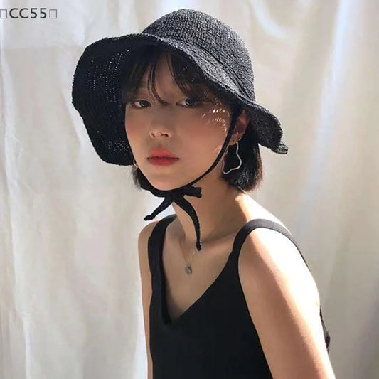 Linen Straw Regency Bonnets Hats For Women Sun Hats