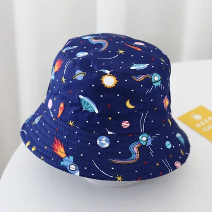 2-4 Years Summer Baby Hat Kids Cotton UV Protection Sun Cap Children