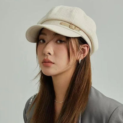British-Style Beret, Korean Fashion Versatile Painter's Hat