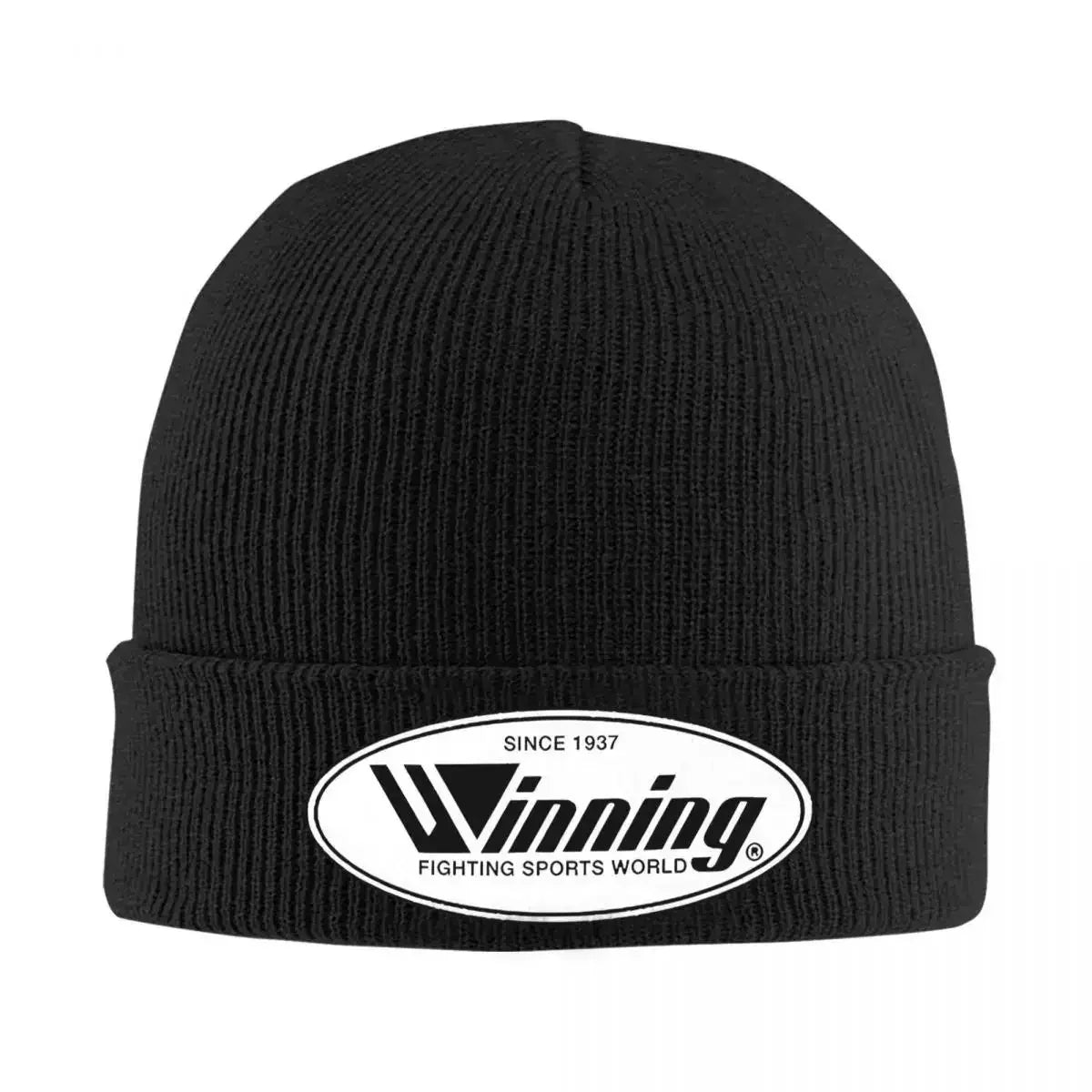 Winning Boxing Logo Knitted Hat Beanies Autumn Winter Hat