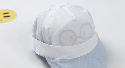 Summer Kids Mesh Baseball Caps Baby Lovely Cartoon Duck Cotton Hats Girl Boys  1-10M