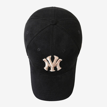 Couple Embroidered Letters Baseball Cap Adjustable Unisex Fashion Matching Sun Hat Trendy Casual Duck Bill Cap