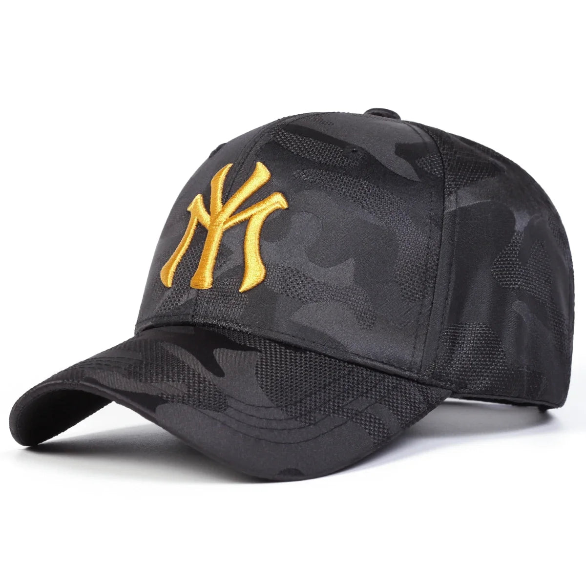 Unisex MY Letter Embroidery Baseball Caps Spring and Autumn