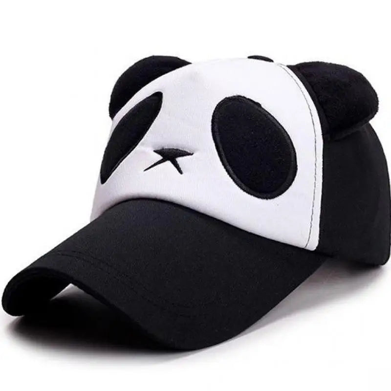 Summer Cute Panda Baseball Caps For Men Women Cotton Hip Hop Sun Protection Boys Girls Outdoor