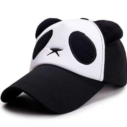 Summer Cute Panda Baseball Caps For Men Women Cotton Hip Hop Sun Protection Boys Girls Outdoor