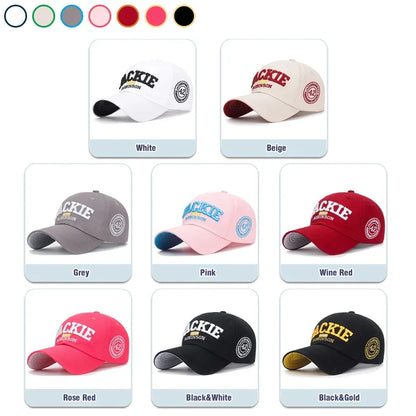 Fashion Classic Unisex Cotton Soft Top 3D Letter Embroidery Baseball Cap Men Women