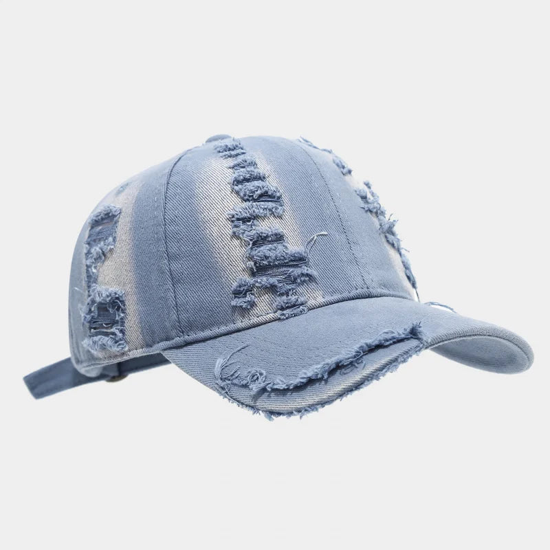 Spring Summer Baseball Cap Washed Distressed Hats