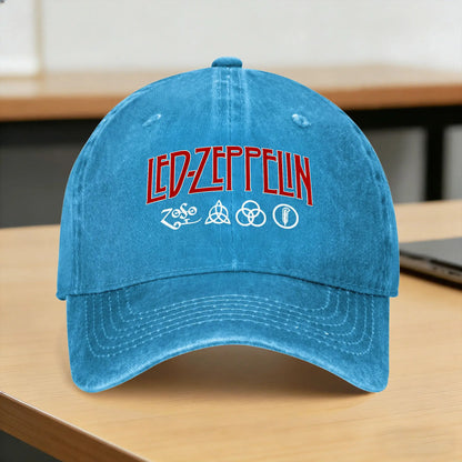 Baseball Cap 2026 Led Zeppelin Summer Y2k Retro Trucker Hat Women Men