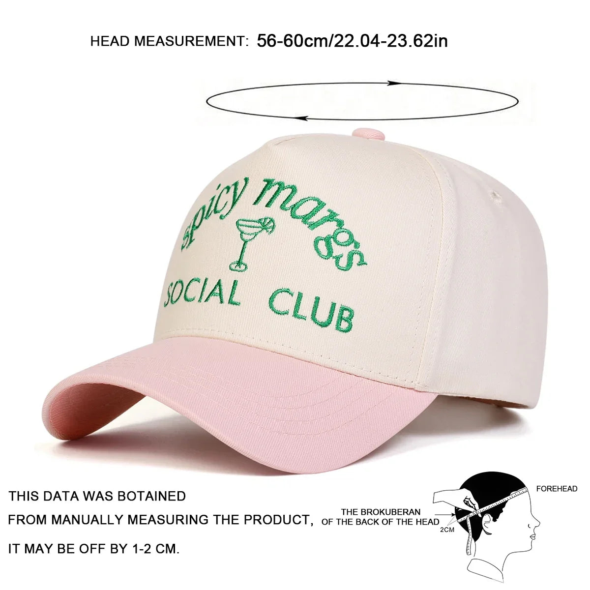 Unisex Social Club Embroidery Baseball Caps Spring Autumn