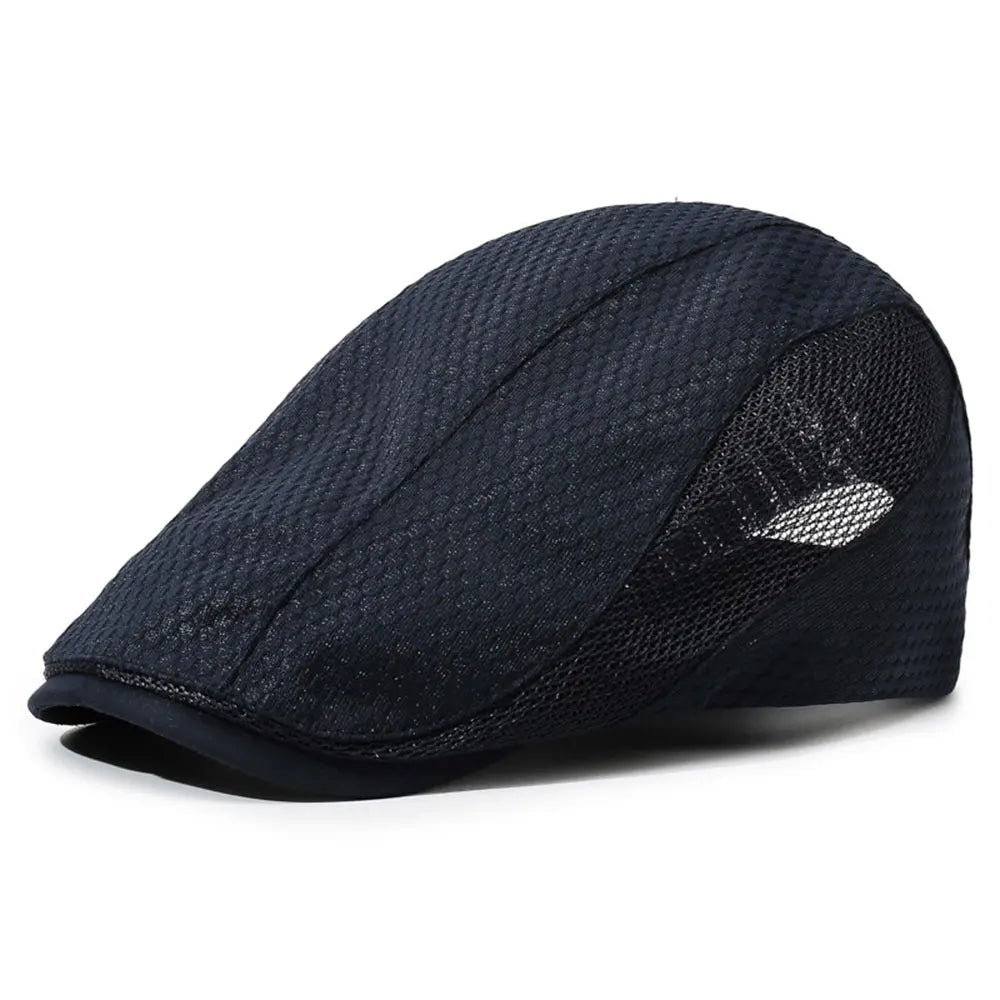 Summer Mesh Breathable Newsboy Caps