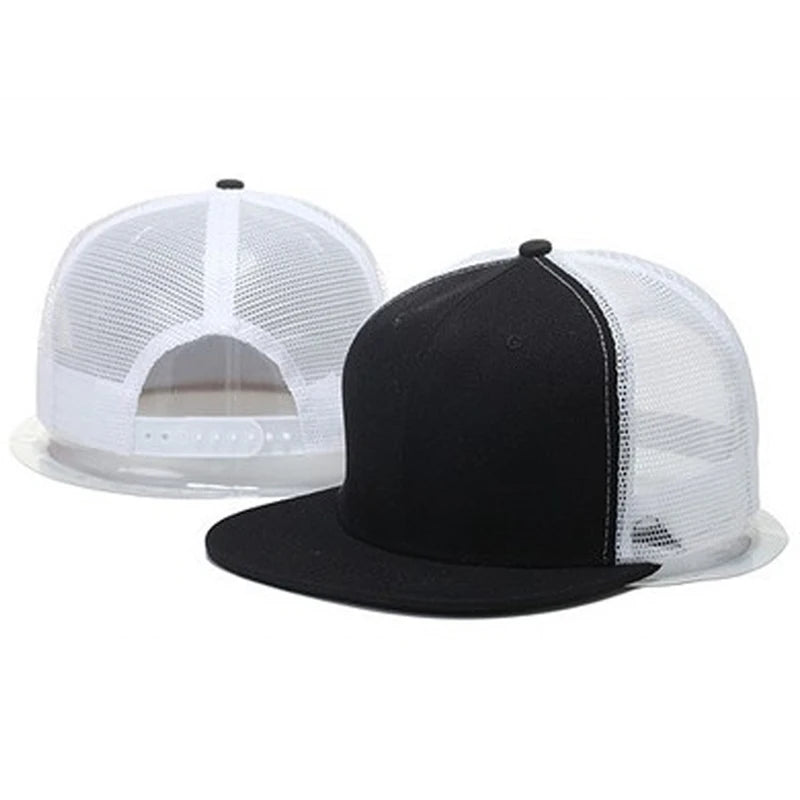 Simple and Fashionable New Light Plate Mesh Hat Street Hip Hop Hat Outdoor Leisure Sports