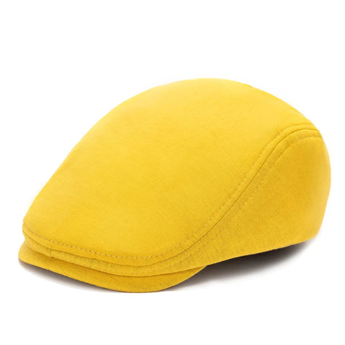 Men's Adjustable Newsboy Hat Classic Flat Ivy Cap