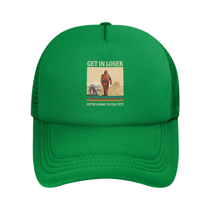 Unisex Grace Project Hail Mary Trucker Caps Fashion Mesh Baseball Cap