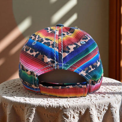 Distressed Denim Washed Baseball Cap