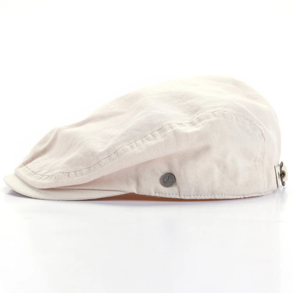 Men Women Adjustable Flat Beret Cap Male Female Artist Painter Beret Hat