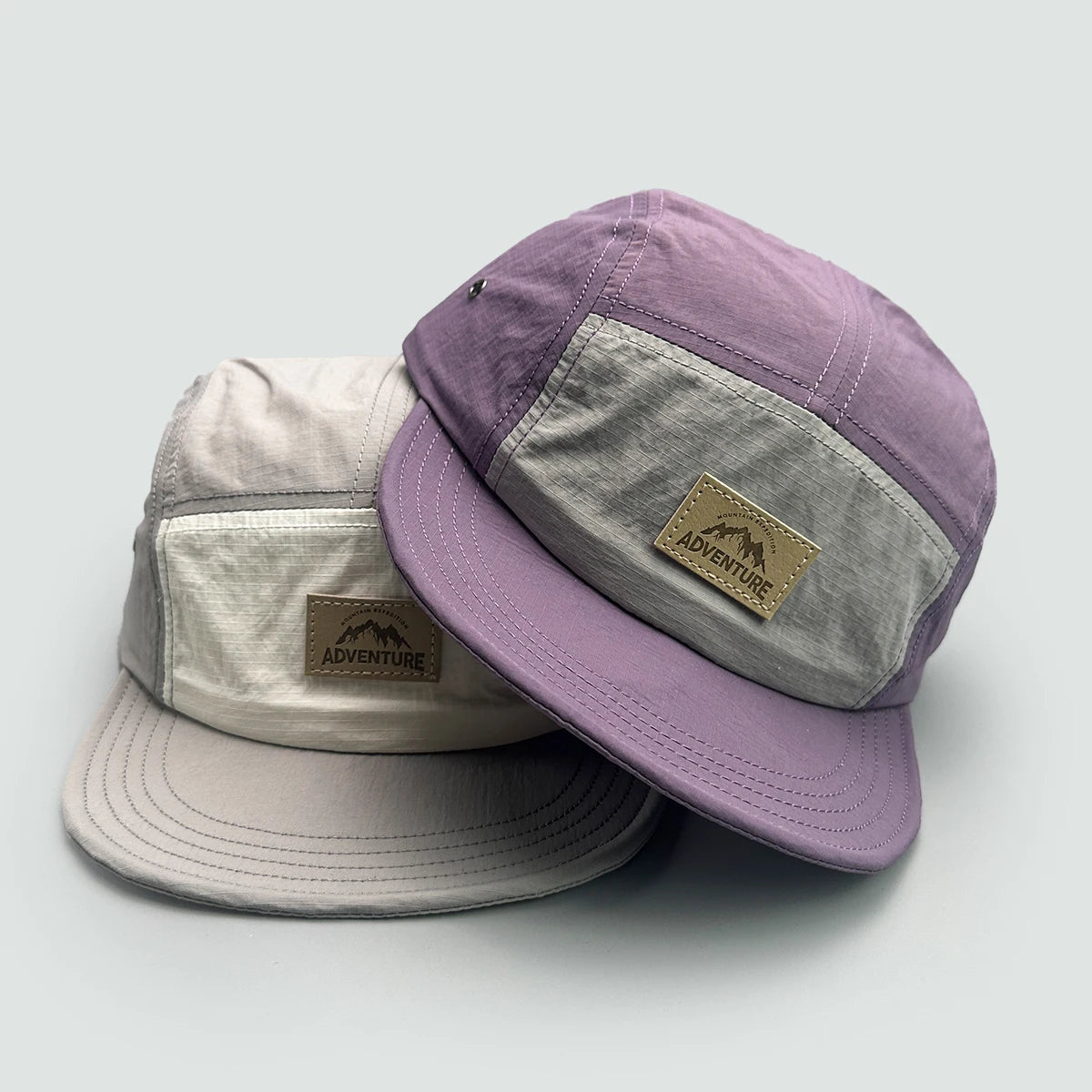 Unisex Quick Drying Outdoors Letters Baseball Hats Versatile Short Eave Fashion