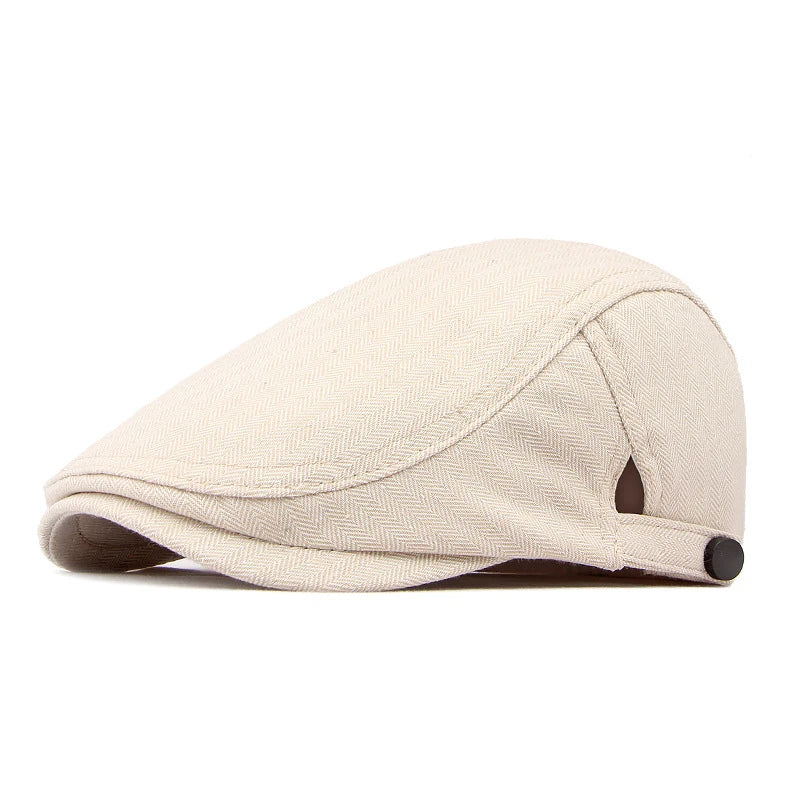 Men's Flat Hat Summer Tweed Peaky Blinders Beret Hat