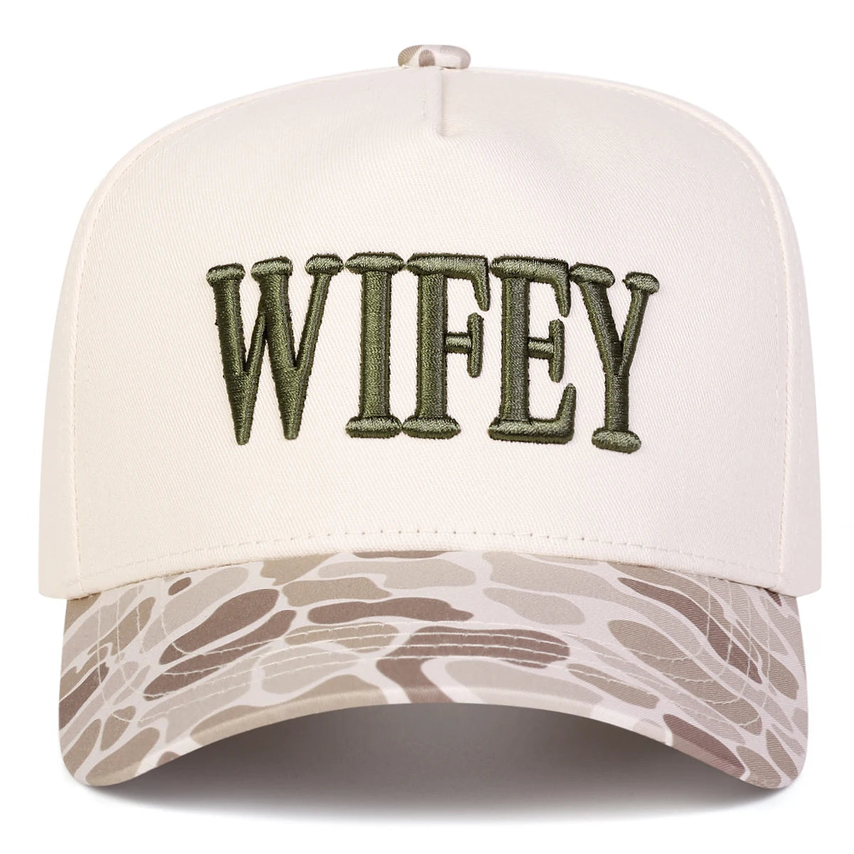Unisex Wifey Embroidery Baseball Caps Spring Autumn