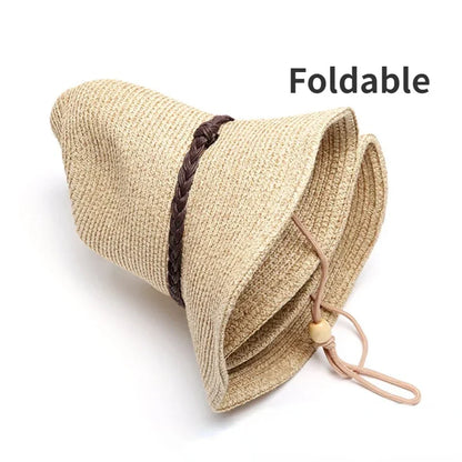 Summer Big Head XXXXL62cm Straw Sun Hats Men