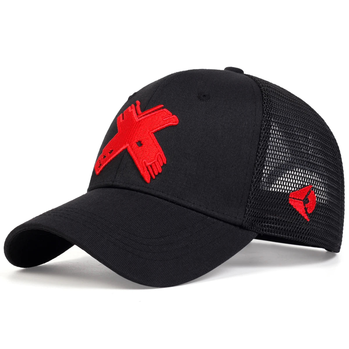Summer Men Mesh Baseball Cap Outdoor Sport X Letter for Women