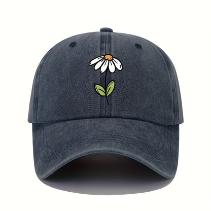 Floral Printed Baseball Cap Men's and Women's All Season