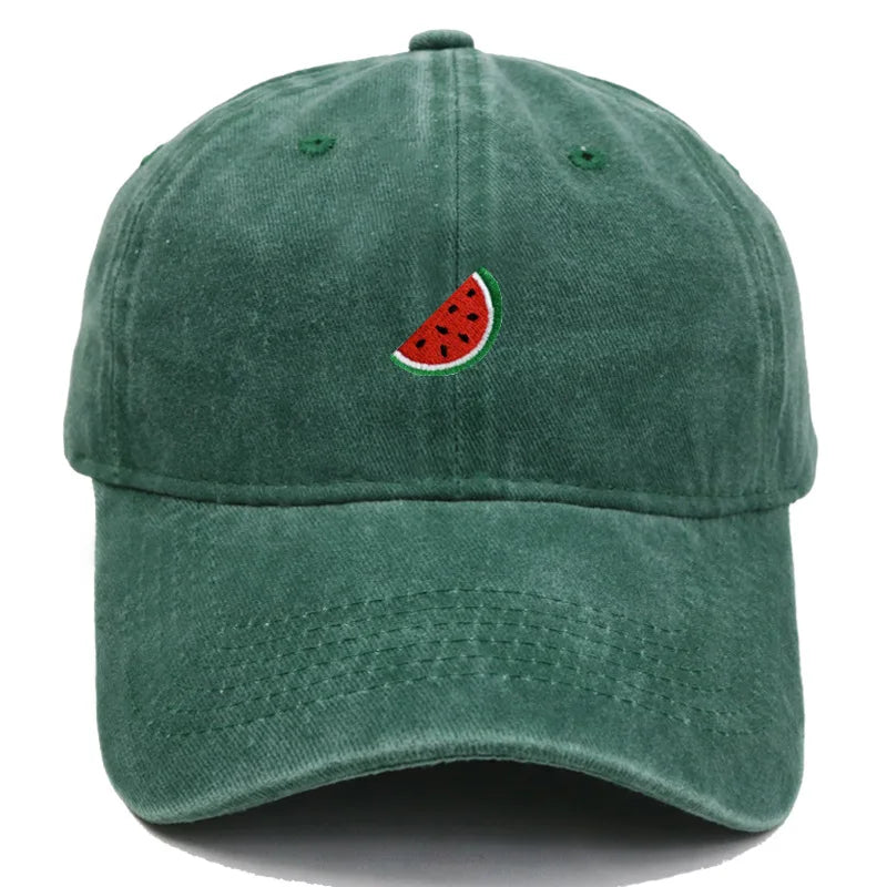 Printed Watermelon Baseball Cap Men's Women's