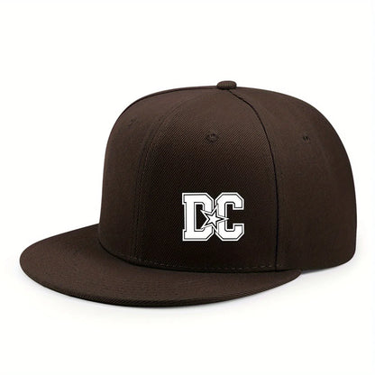 Unisex Letter Print Hip-hop Snapback Cap