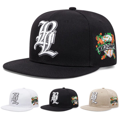 Mesh Hat LPL Embroidered Street Skateboarding Hat Street Dance Hip Hop Hat