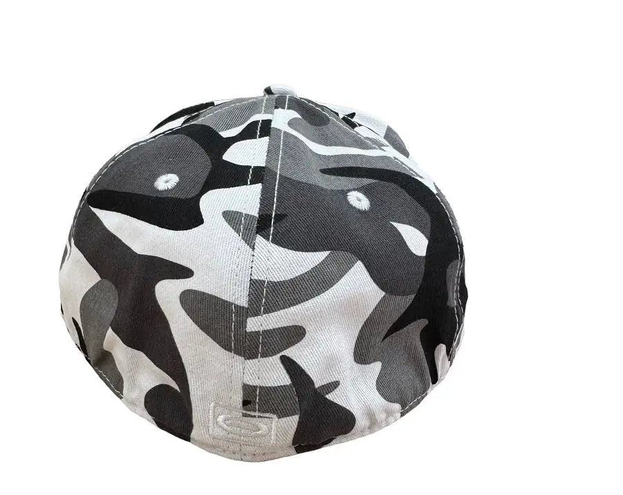 New Arrivals White Camo Fitted Men Women Hat Cap Snapback Cap Casquette Baseball Hats Casual