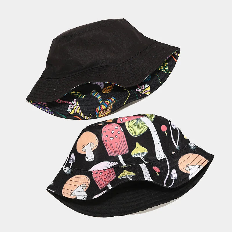 Colorful Print Bucket Hat Panama For Women And Men