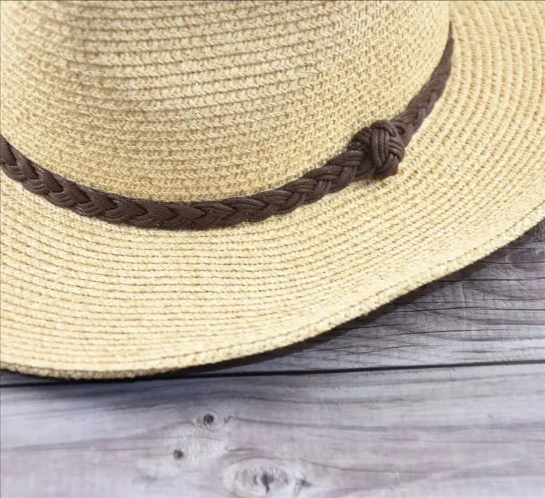 New XL Big Size 62cm Panama Jazz Straw Hat