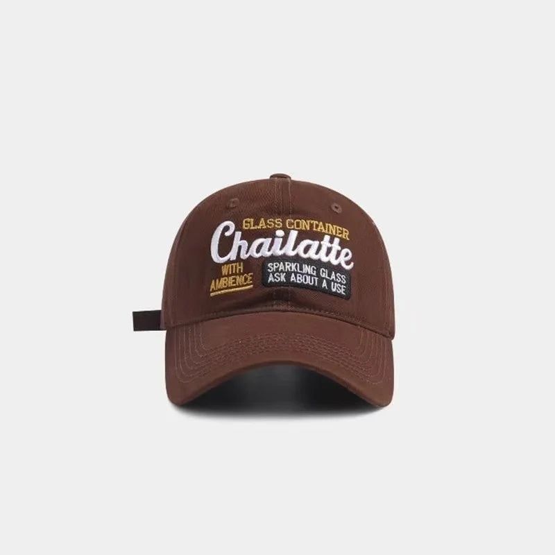 Retro Patchwork Embroidered Baseball Cap