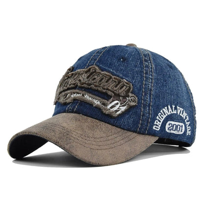 Four Seasons Denim Baseball Cap Men's